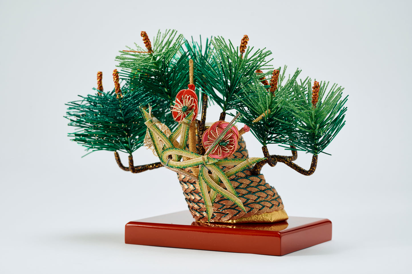 Mizuhiki ornament Shochikubai (pine, bamboo and plum trees)