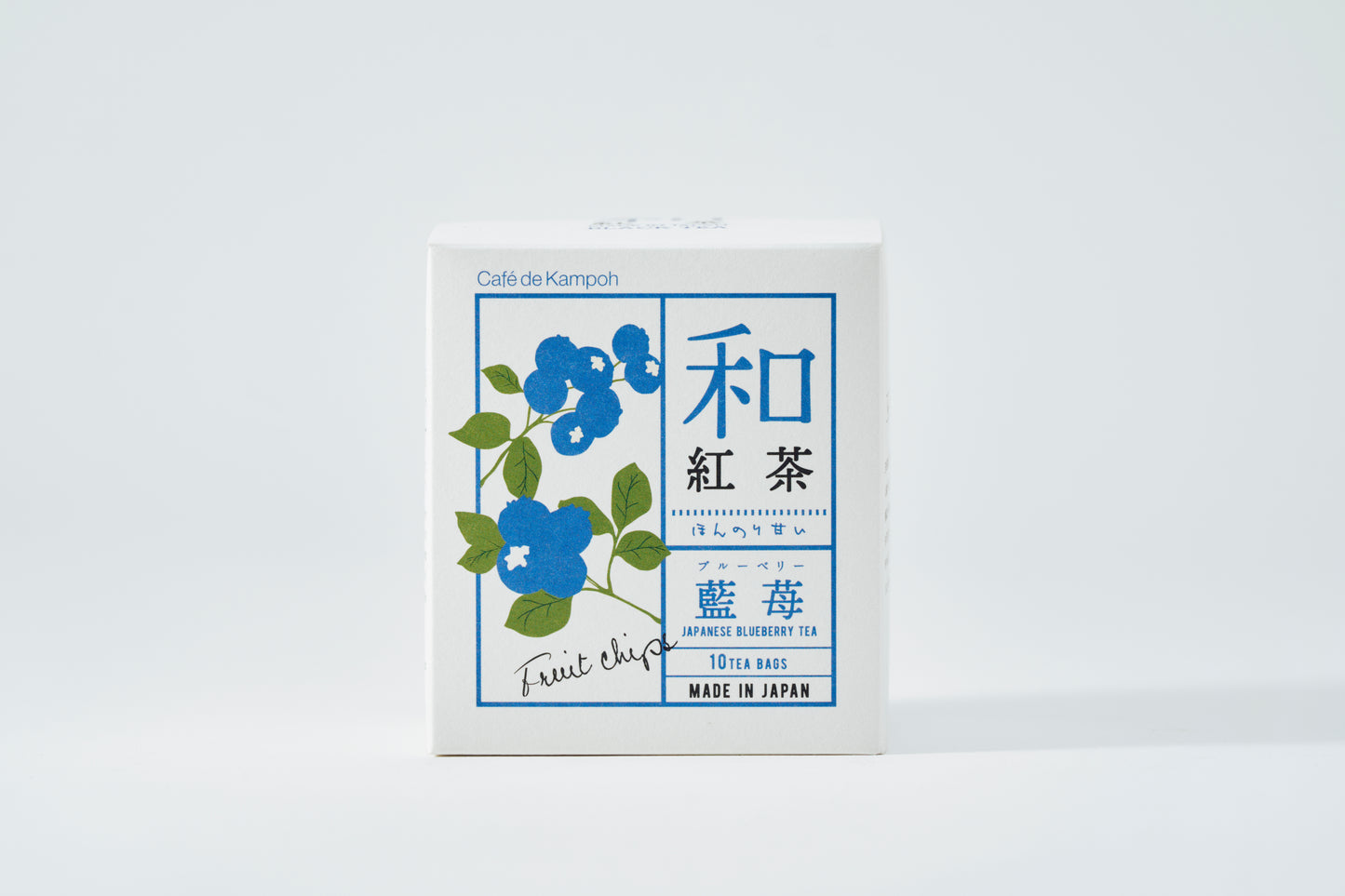 Slightly sweet Japanese black tea - blueberry