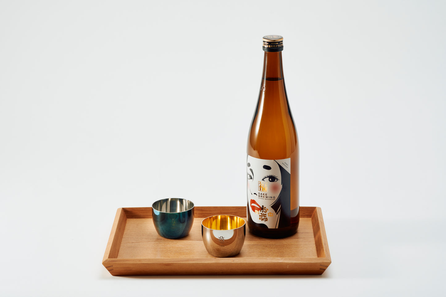 AO GINHURUMI sake cup