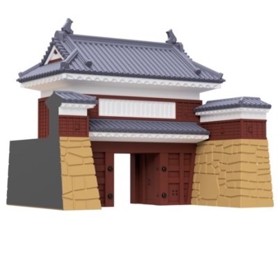 Paint-Gacha Accent Castles of Shinshu　6-Variety Set