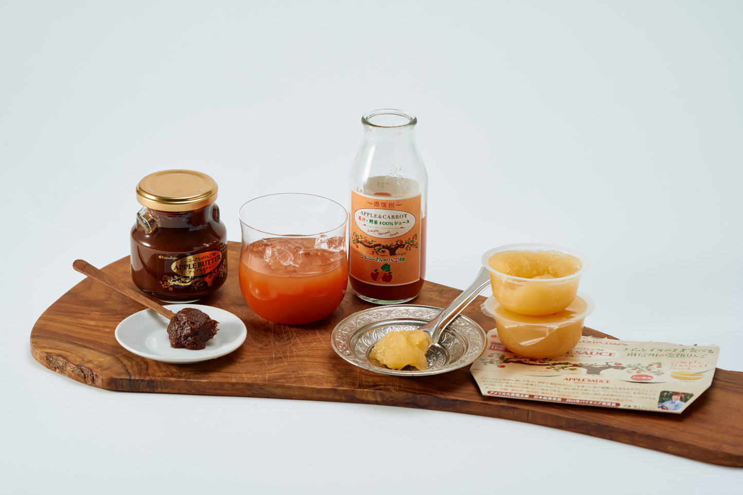 Jenny's Apple Orchard Variety Set (1 apple butter, 2 apple sauce, 3 apple carrot juice)