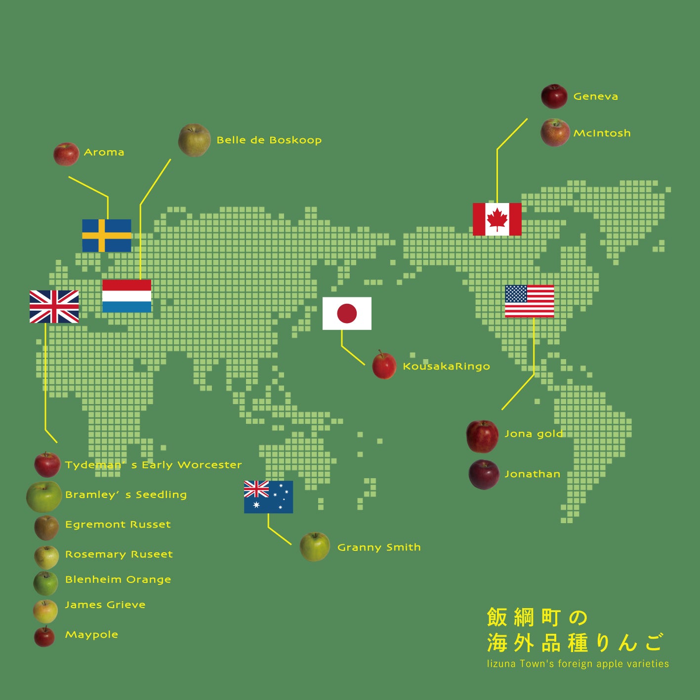 Iizuna Apple Juice: 6-Variety Random Set (50-Variety) – Link Nagano