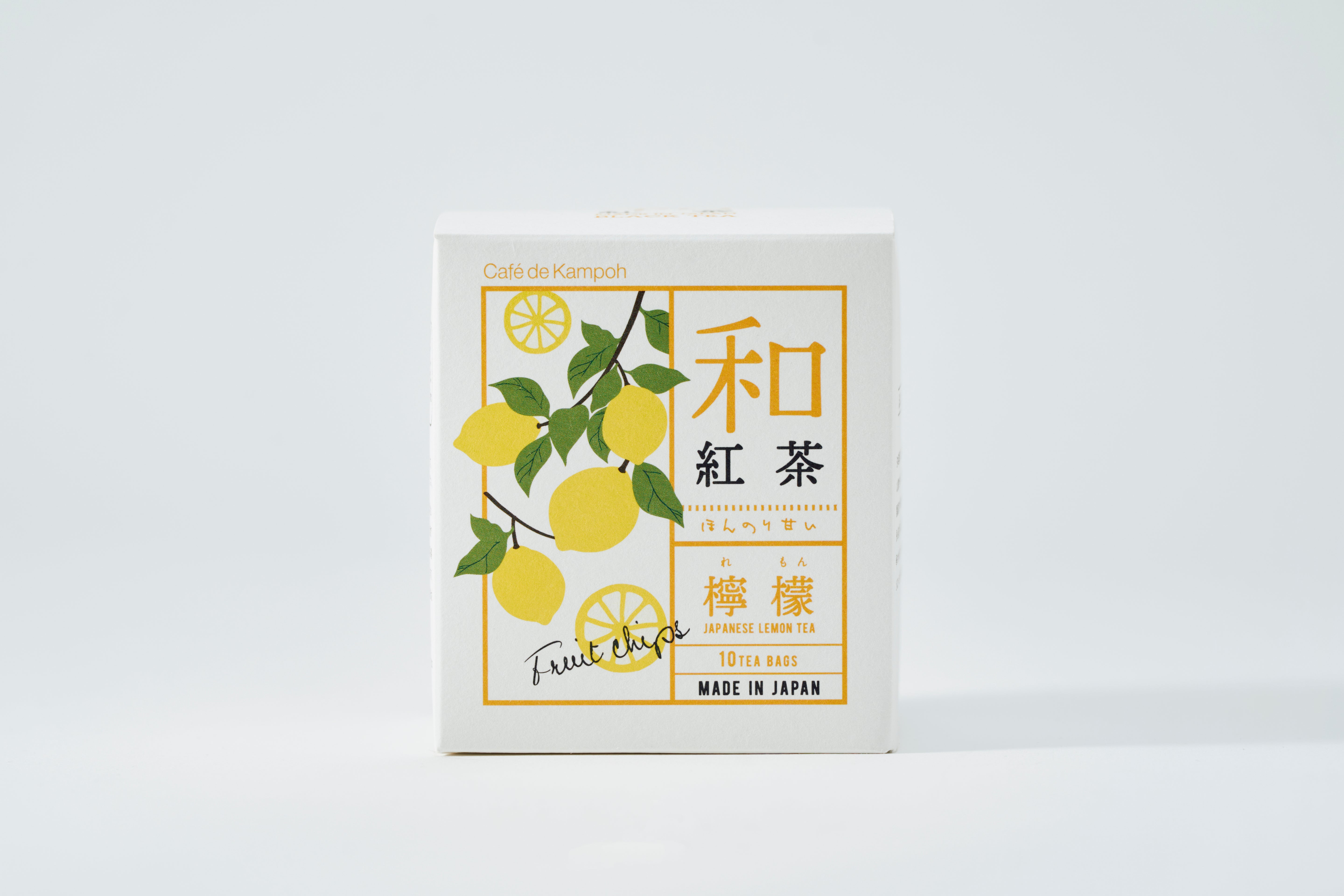 Slightly sweet Japanese black tea - lemon