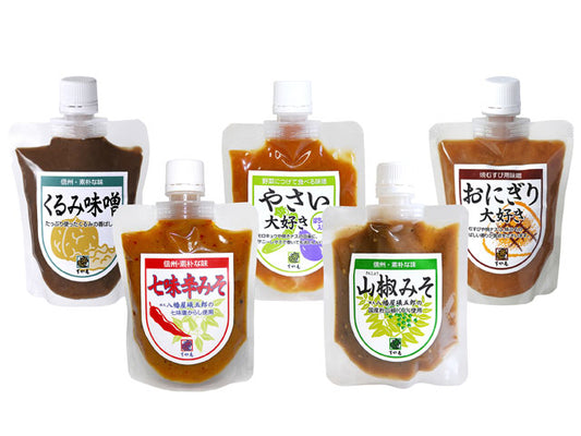 おかず味噌　食卓の友５種セット